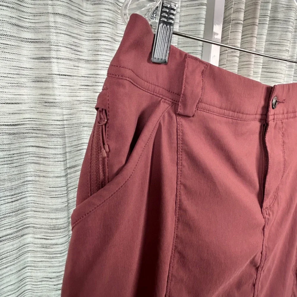 Duluth Trading Co Skort Rose Red Womens Size 16 Hiking Outdoor Active EUC